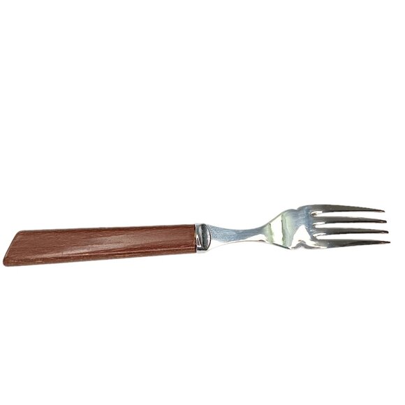 Vintage Fish Eaters Tableware Knives and Forks Wood Handle Sheffield England - Picture 5 of 16